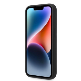 Karl Lagerfeld Silicone Ikonik MagSafe dėklas iPhone 14 Pro Max - juodas
