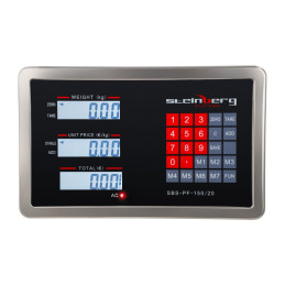 Svorio lagamino platforma belaidis WiFi SBS-PF-A150/20 LCD iki 150kg