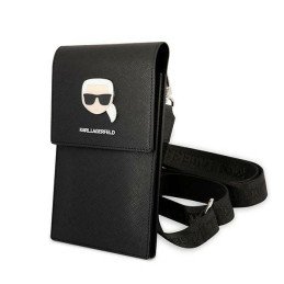 Karl Lagerfeld Metalinė Karl Head rankinė - juoda