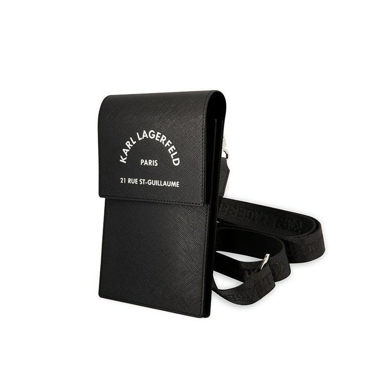 Karl Lagerfeld Embossed RSG rankinė - juoda Karl Lagerfeld Embossed RSG rankinė - juoda