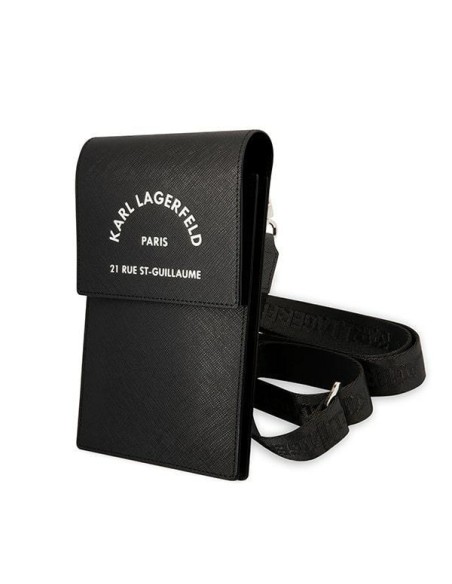 Karl Lagerfeld Embossed RSG rankinė - juoda Karl Lagerfeld Embossed RSG rankinė - juoda