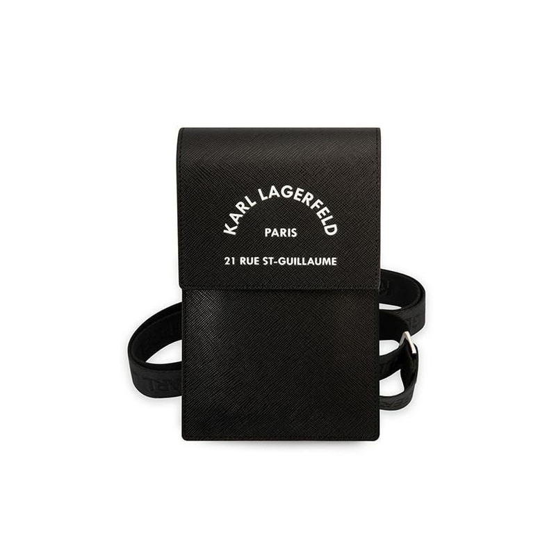 Karl Lagerfeld Embossed RSG rankinė - juoda