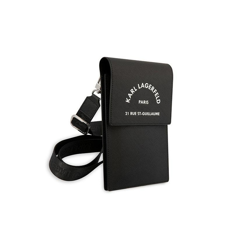 Karl Lagerfeld Embossed RSG rankinė - juoda