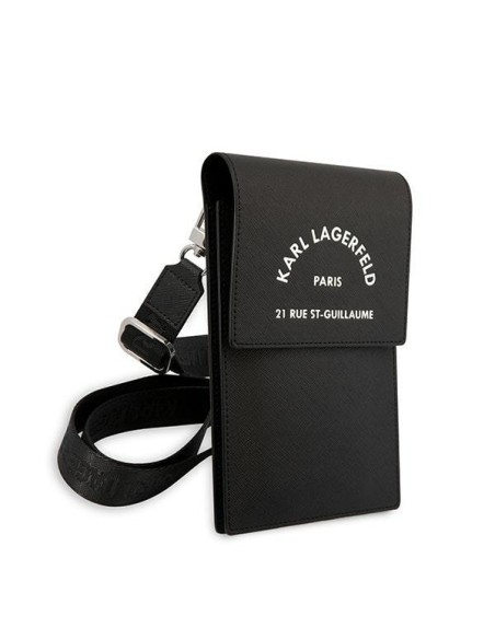 Karl Lagerfeld Embossed RSG rankinė - juoda Karl Lagerfeld Embossed RSG rankinė - juoda