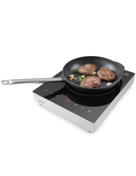 Profi Line indukcinė keptuvė pagaminta iš aliuminio, padengto titano skersmeniu. 320 mm – Hendi 629345