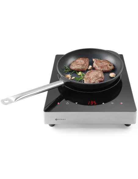 Profi Line indukcinė keptuvė pagaminta iš aliuminio, padengto titano skersmeniu. 320 mm – Hendi 629345