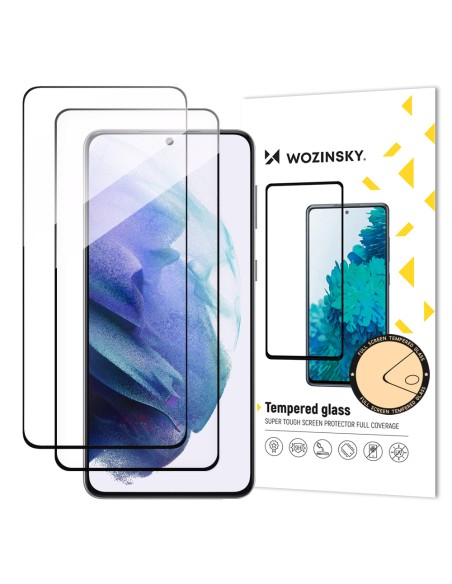 Wozinsky 2x Full Glue grūdintas stiklas viso ekrano grūdintas stiklas, skirtas Samsung Galaxy S23 9H su juodu rėmeliu Wozinsky 2x Full Glue grūdintas stiklas viso ekrano grūdintas stiklas, skirtas Samsung Galaxy S23 9H su juodu rėmeliu