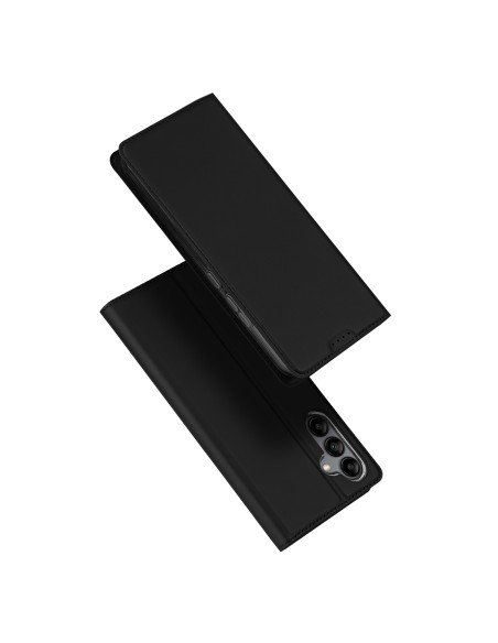 Dux Ducis Skin Pro dėklas, skirtas Samsung Galaxy A34 5G atverčiamas dangtelis kortelės piniginės stovas juodas Dux Ducis Skin Pro dėklas, skirtas Samsung Galaxy A34 5G atverčiamas dangtelis kortelės piniginės stovas juodas