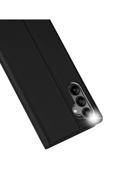 Dux Ducis Skin Pro dėklas, skirtas Samsung Galaxy A34 5G atverčiamas dangtelis kortelės piniginės stovas juodas Dux Ducis Skin Pro dėklas, skirtas Samsung Galaxy A34 5G atverčiamas dangtelis kortelės piniginės stovas juodas
