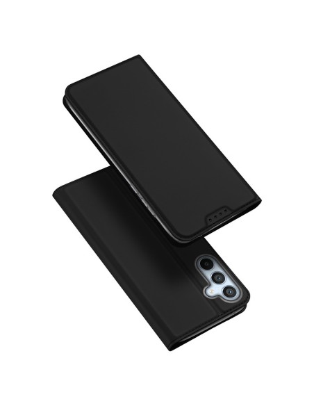 Dux Ducis Skin Pro dėklas, skirtas Samsung Galaxy A54 5G atverčiamas dangtelis kortelės piniginės stovas juodas Dux Ducis Skin Pro dėklas, skirtas Samsung Galaxy A54 5G atverčiamas dangtelis kortelės piniginės stovas juodas