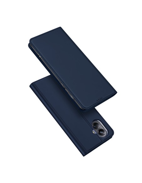 „Dux Ducis Skin Pro“ dėklas, skirtas „Realme 10 Pro+“ atverčiamas dangtelis kortelės piniginės stovui, mėlynas „Dux Ducis Skin Pro“ dėklas, skirtas „Realme 10 Pro+“ atverčiamas dangtelis kortelės piniginės stovui, mėlynas