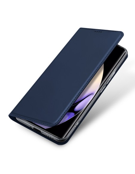 „Dux Ducis Skin Pro“ dėklas, skirtas „Realme 10 Pro+“ atverčiamas dangtelis kortelės piniginės stovui, mėlynas „Dux Ducis Skin Pro“ dėklas, skirtas „Realme 10 Pro+“ atverčiamas dangtelis kortelės piniginės stovui, mėlynas