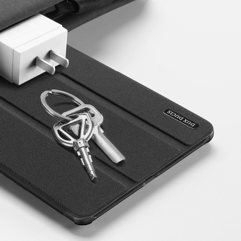 Dux Ducis Domo dėklas, skirtas Huawei MatePad Pro 11& 39 & 39 (2022) išmanaus dangtelio stovui juodas