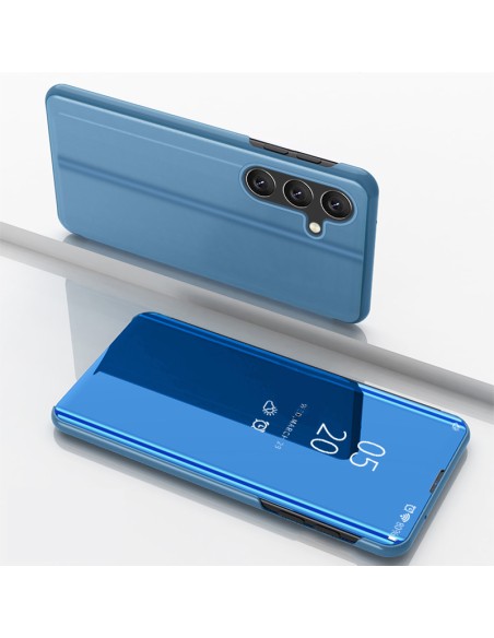 „Clear View“ dėklas, skirtas „Samsung Galaxy A54 5G“ su mėlynu atvartu