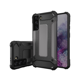 Hybrid Armor dėklas Samsung Galaxy S23 Ultra šarvuotas hibridinis dangtelis juodas
