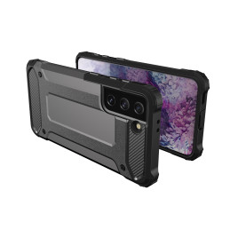 Hybrid Armor dėklas Samsung Galaxy S23 Ultra šarvuotas hibridinis dangtelis juodas