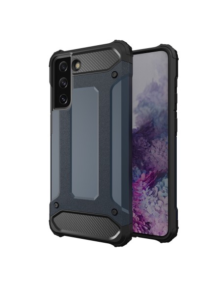 Hybrid Armor dėklas, skirtas Samsung Galaxy S23+ šarvuotas hibridinis dangtelis mėlynas Hybrid Armor dėklas, skirtas Samsung Galaxy S23+ šarvuotas hibridinis dangtelis mėlynas