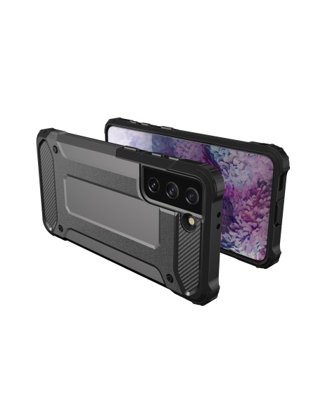 Hybrid Armor dėklas, skirtas Samsung Galaxy S23+ šarvuotas hibridinis dangtelis mėlynas Hybrid Armor dėklas, skirtas Samsung Galaxy S23+ šarvuotas hibridinis dangtelis mėlynas