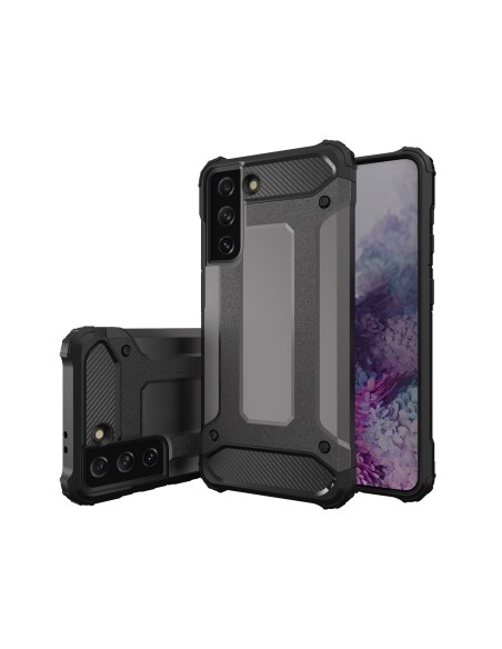 Hybrid Armor dėklas, skirtas Samsung Galaxy S23 šarvuotam hibridiniam dangteliui mėlynos spalvos