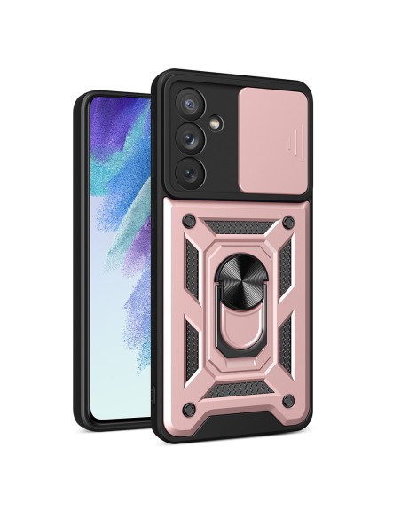 Hybrid Armor Camshield Dėklas, skirtas Samsung Galaxy A54 5G Armored Cover with Camera Protector Pink Hybrid Armor Camshield Dėklas, skirtas Samsung Galaxy A54 5G Armored Cover with Camera Protector Pink