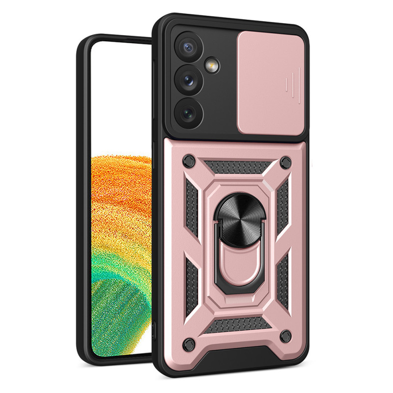 Hybrid Armor Camshield Dėklas, skirtas Samsung Galaxy A34 5G Armored Cover with Camera Protector Pink Hybrid Armor Camshield Dėklas, skirtas Samsung Galaxy A34 5G Armored Cover with Camera Protector Pink