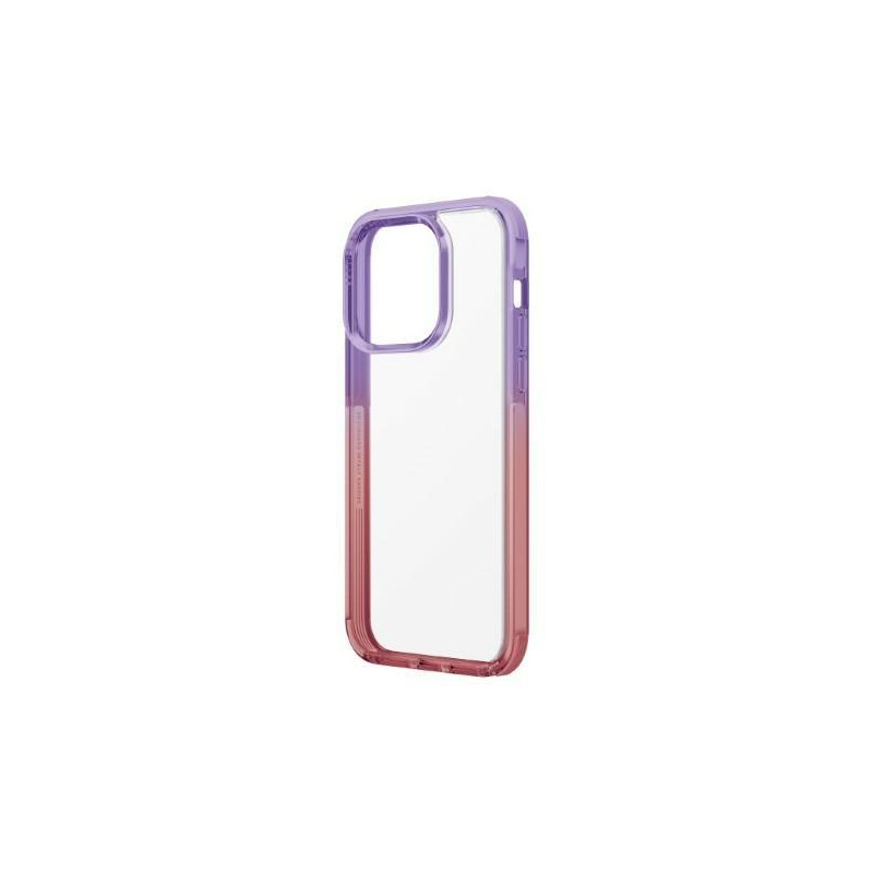 Uniq Combat Duo dėklas, skirtas iPhone 14 Pro - alyvinė ir rožinė