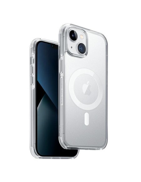 UNIQ Combat Magclick įkrovimo dėklas iPhone 14 - skaidrus UNIQ Combat Magclick įkrovimo dėklas iPhone 14 - skaidrus