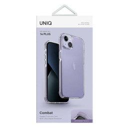 Uniq Combat dėklas iPhone 14 Plus - alyvinė