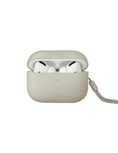 UNIQ Lino dėklas, skirtas AirPods Pro 2 - smėlio spalvos