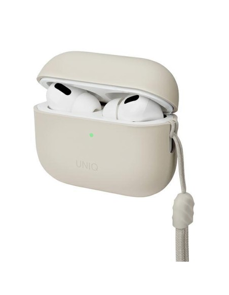 UNIQ Lino dėklas, skirtas AirPods Pro 2 - smėlio spalvos