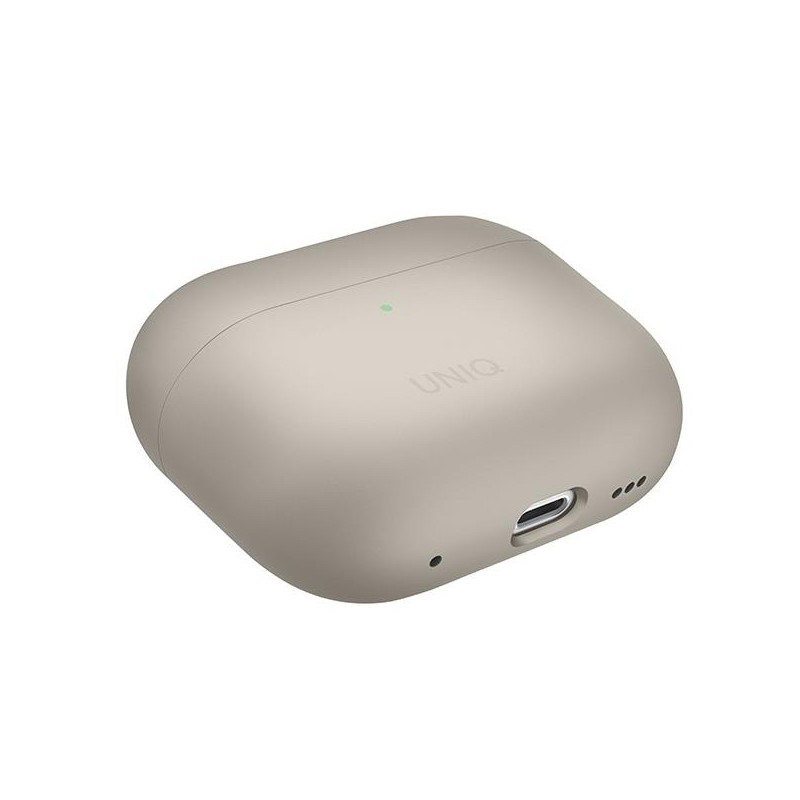 UNIQ Lino dėklas, skirtas AirPods Pro 2 - smėlio spalvos