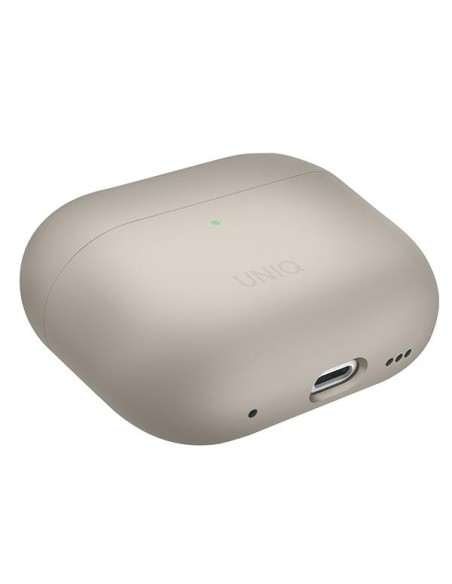UNIQ Lino dėklas, skirtas AirPods Pro 2 - smėlio spalvos