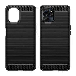 Anglies dėklas, skirtas Realme 10 5G / Realme 9i 5G lankstus silikoninis anglies dangtelis juodas