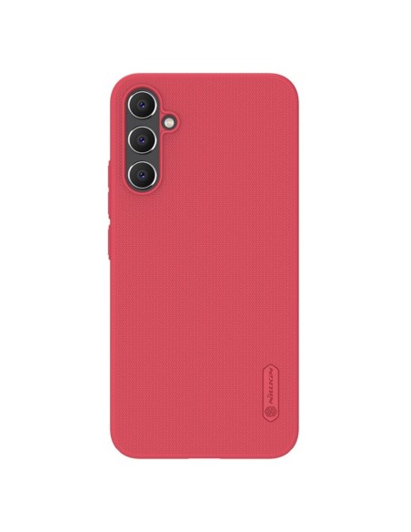 Kietas Samsung Galaxy A34 5G Nillkin Super Frosted Shield dėklas – raudonas Kietas Samsung Galaxy A34 5G Nillkin Super Frosted Shield dėklas – raudonas