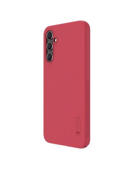 Kietas Samsung Galaxy A34 5G Nillkin Super Frosted Shield dėklas – raudonas Kietas Samsung Galaxy A34 5G Nillkin Super Frosted Shield dėklas – raudonas