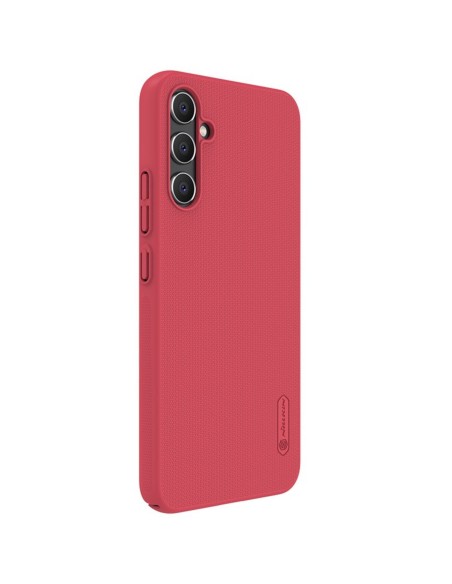 Kietas Samsung Galaxy A34 5G Nillkin Super Frosted Shield dėklas – raudonas Kietas Samsung Galaxy A34 5G Nillkin Super Frosted Shield dėklas – raudonas