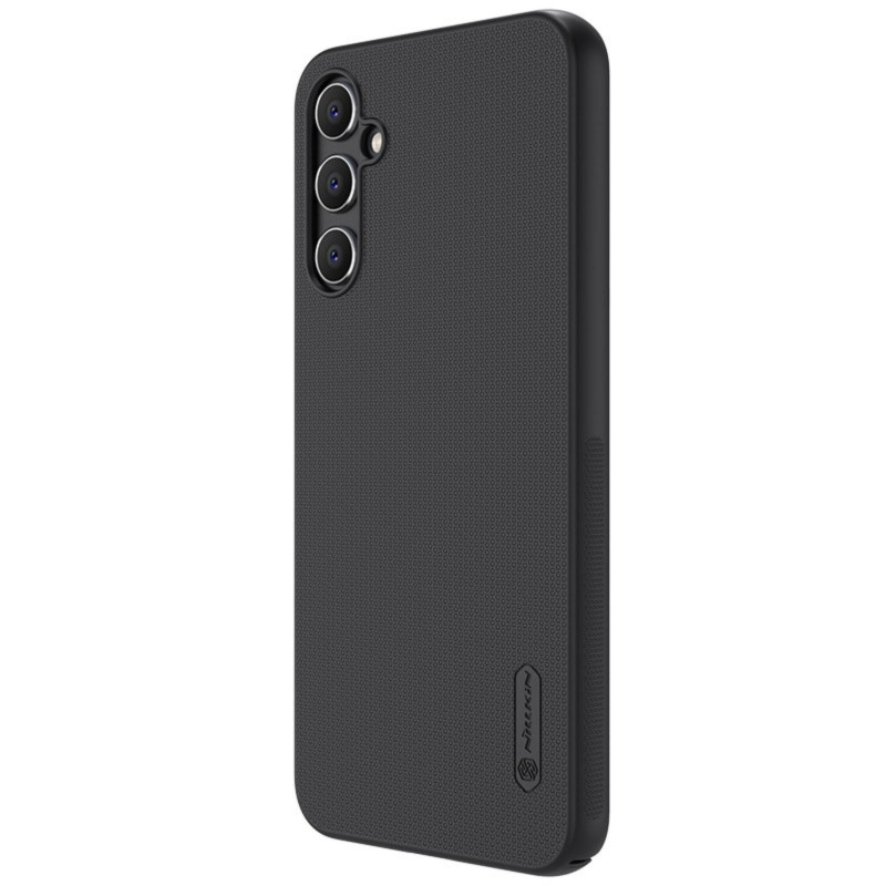 Nillkin Super Frosted Shield kietas dėklas, skirtas Samsung Galaxy A34 5G – juodas
