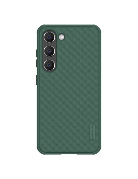Nillkin Super Frosted Shield Pro dėklas Samsung Galaxy S23+ šarvuotas dangtelis + telefono stovas žalias Nillkin Super Frosted Shield Pro dėklas Samsung Galaxy S23+ šarvuotas dangtelis + telefono stovas žalias