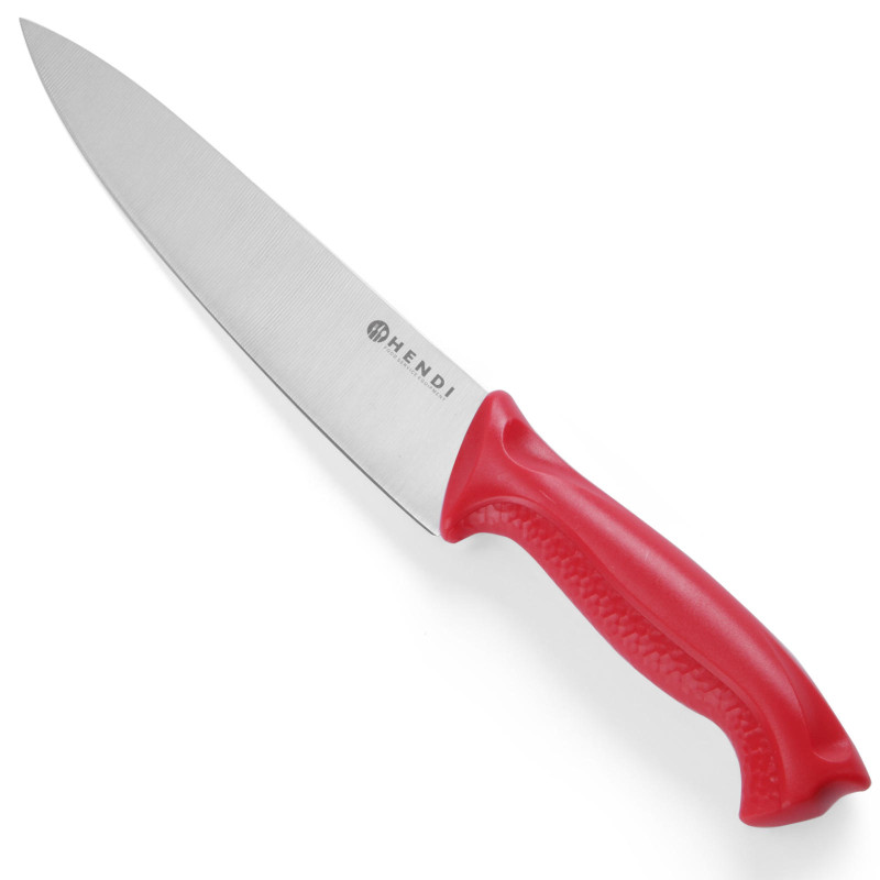HACCP šefo peilis žaliai mėsai 385mm - raudonas - HENDI 842720 HACCP šefo peilis žaliai mėsai 385mm - raudonas - HENDI 842720