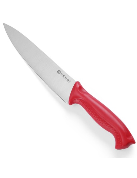 HACCP šefo peilis žaliai mėsai 385mm - raudonas - HENDI 842720 HACCP šefo peilis žaliai mėsai 385mm - raudonas - HENDI 842720
