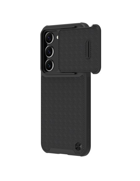 Nillkin Textured S Case Samsung Galaxy S23+ šarvuotas dangtelis su juodu fotoaparato dangteliu Nillkin Textured S Case Samsung Galaxy S23+ šarvuotas dangtelis su juodu fotoaparato dangteliu