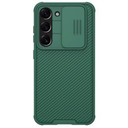 Nillkin CamShield Pro dėklas, skirtas Samsung Galaxy S23+, dangtelis su fotoaparato dangteliu, žalias