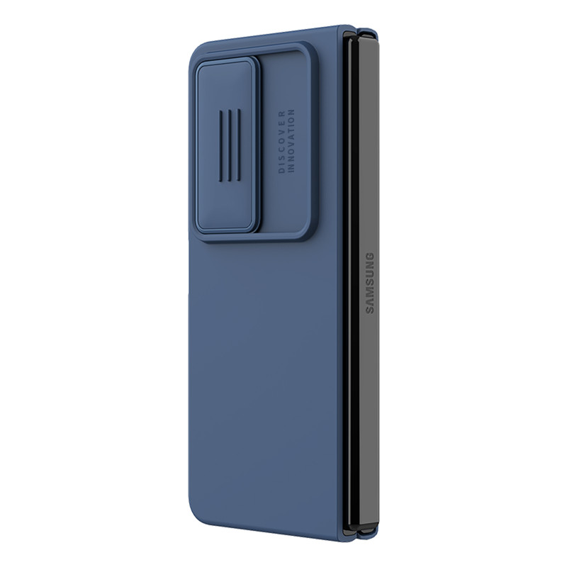 „Nillkin CamShield Silky“ silikoninis dėklas, skirtas „Samsung Galaxy Z Fold 4“, silikoninis dangtelis su fotoaparato ap...