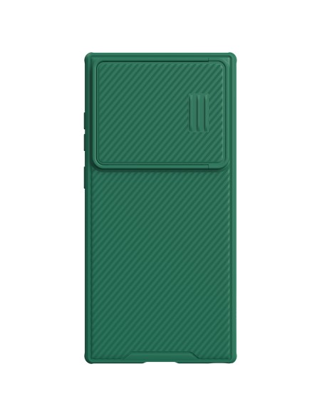 Nillkin CamShield S dėklas Samsung Galaxy S23 Ultra Armored Cover Camera Protector Protector Green