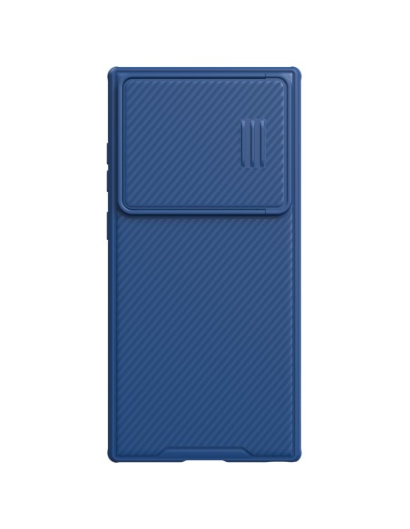 Nillkin CamShield S dėklas Samsung Galaxy S23 Ultra Armored Cover Camera Protector Blue Nillkin CamShield S dėklas Samsung Galaxy S23 Ultra Armored Cover Camera Protector Blue