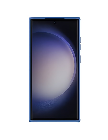 Nillkin CamShield S dėklas Samsung Galaxy S23 Ultra Armored Cover Camera Protector Blue Nillkin CamShield S dėklas Samsung Galaxy S23 Ultra Armored Cover Camera Protector Blue