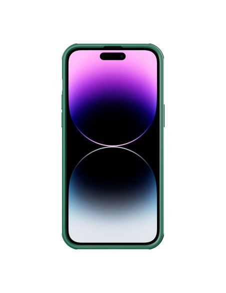 Nillkin CamShield S Case iPhone 14 Pro Max Armored Cover Camera Protector Green Nillkin CamShield S Case iPhone 14 Pro Max Armored Cover Camera Protector Green