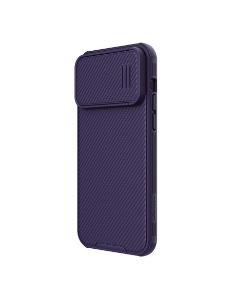 Nillkin CamShield S Case iPhone 14 Pro Max Šarvuotos dangtelio kameros apsauga Purpurinė Nillkin CamShield S Case iPhone 14 Pro Max Šarvuotos dangtelio kameros apsauga Purpurinė
