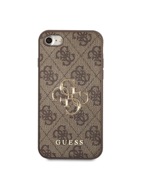 Guess 4G didelis metalinis logotipo dėklas, skirtas iPhone 7 / 8 / SE 2020 / SE 2022 – ruda Guess 4G didelis metalinis logotipo dėklas, skirtas iPhone 7 / 8 / SE 2020 / SE 2022 – ruda