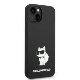 Karl Lagerfeld Silicone Choupette MagSafe dėklas iPhone 14 Plus - juodas